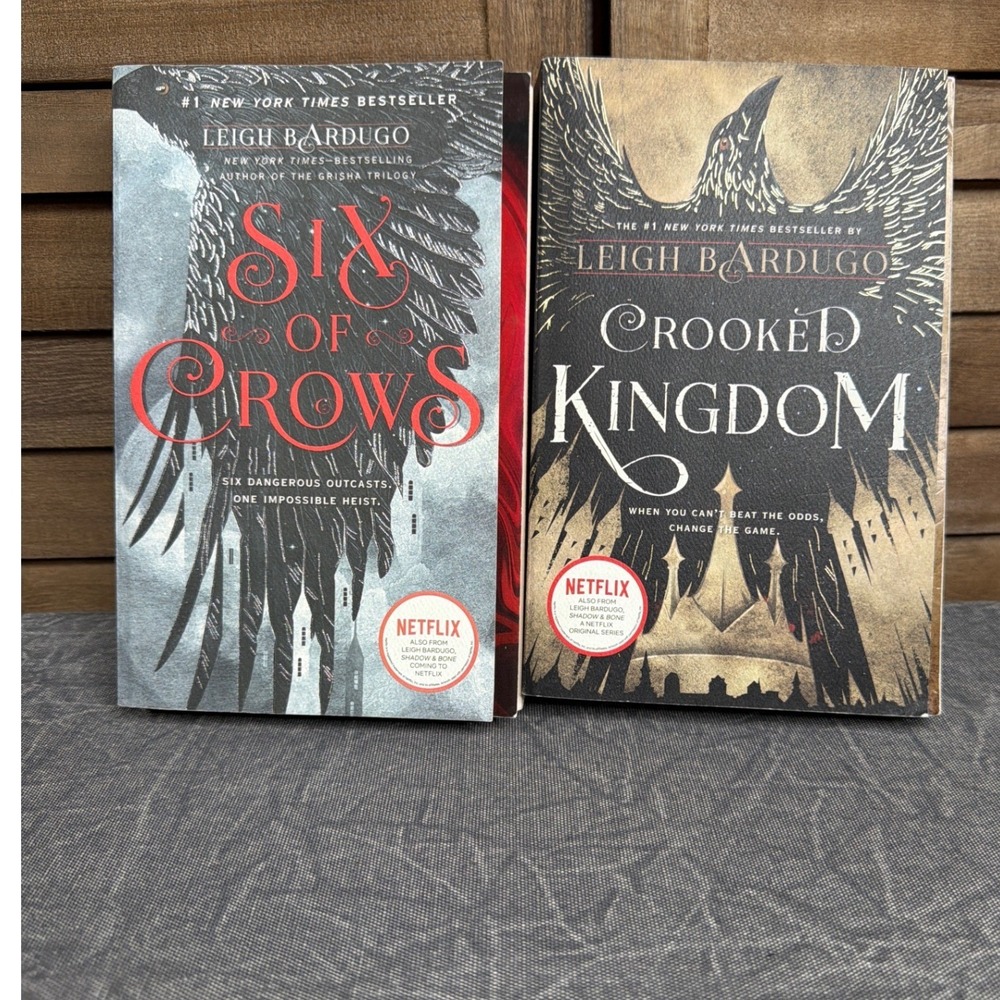 Leigh Bardugo Six of Crows Crooked Kingdom Duology Paperback Set Grishaverse